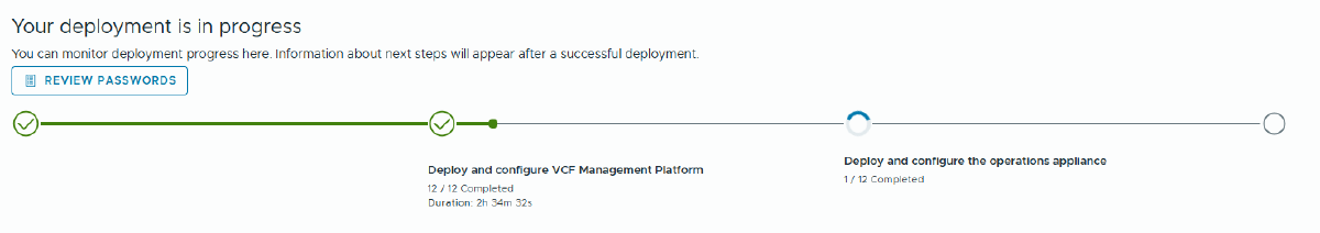VCF Operations deployment fails during VMware vSphere Foundation 9.1.1 deployment
